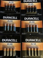 Duracell 21/23 12V Alkaline Batterys Exp 8/2029 6-4Pack Lot
