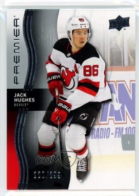 2023-24 Upper Deck Premier /299 Jack Hughes #49 jg3