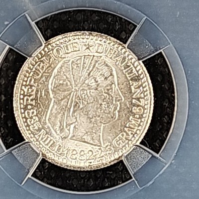 1882 Haiti 10C MS63 NGC Beautiful Coin | eBay