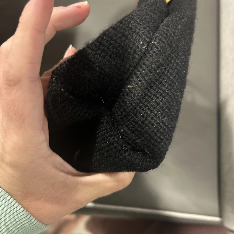 VINTAGE 1950'S NEEDLEPOINT HOME SCENE HANDBAG PURSE - Image 4 of 4