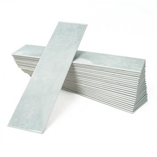 Luxury 22PCS Grey Peel and Stick Backsplash Tile, Glossy Tiles Stick On Backs...