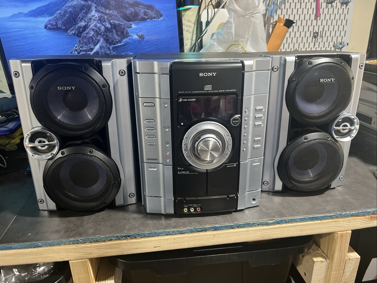 SONY ミニハイファイコンポーネントシステム Best Buy: Sony 720W 5-Disc Mini Hi-Fi Component System LBT-ZX9