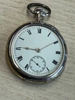 Waltham Mass gold Plated POCKET WATCH 10 YEAR GUARANTEED CASE - SPARES OR REPAIR