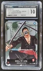 2022 ONE PIECE JP RORONOA ZORO LEADER MANGA ALT ART 25TH OP01-001 CGC 10 S PT