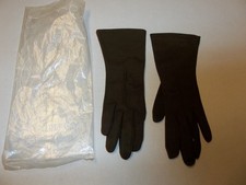 Vintage Short Lady Gay Gloves Chocolate Brown