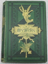 The Poetical Works of Lord Byron - Gall & Inglis - vintage hardcover
