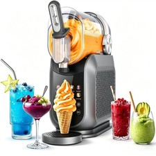 Slushie Machine & Soft Serve Ice Cream Maker ...