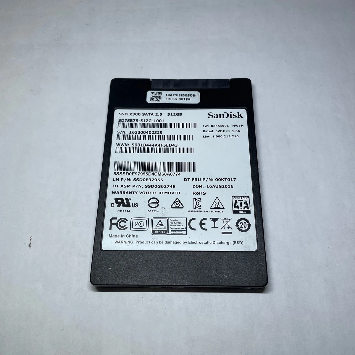 SanDisk 512 GB Solid State Drives for sale - eBay