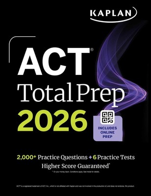 ACT Total Prep 2026: Includes 6 Full Length Tests, 2,000+ Pr ... 9781506297590