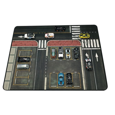 #ad 60*45cm 1:64 Rubber Model Parking Pad Model Car Display Scene Using In Toy Cars $26.96
