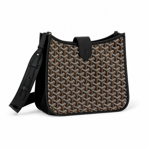 New Authentic Goyard Musette Bag Black 2026 Shoulder handbag