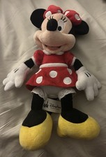 Disney Parks 20" Plush Minnie Mouse Doll Stuffed Animal Toy Authentic Hong Kong