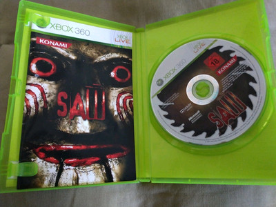 Xbox 360 / X360 Spiel - Saw 1 - Konami - Horror - Jigsaw