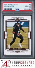 2021 PANINI LEGACY #9 JALEN HURTS POP 3 PSA 10