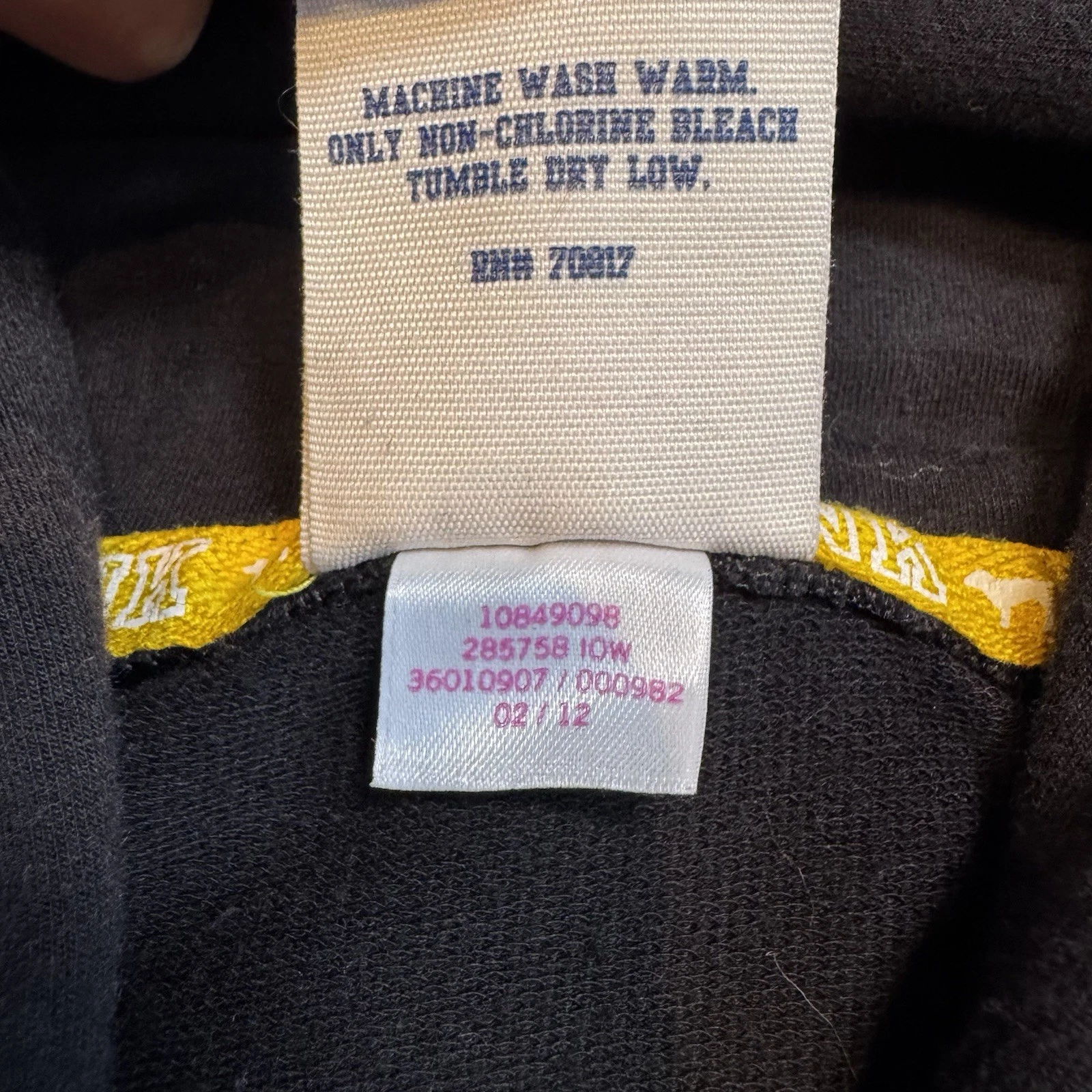 UNDERCOVER Felpa con cappuccio e zip intera Victoria's Secret ROSA Iowa Hawkeyes Hawks taglia media