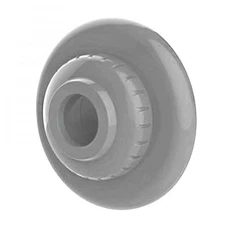 GLI Pool Products 99-15-BR-03-GRY 1/2" Eyeball Fitting Light Gray Beauty Ring