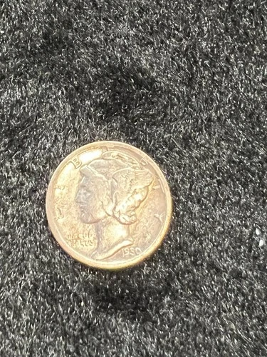 1930 S Mercury Dime - Semi Key Date - AU