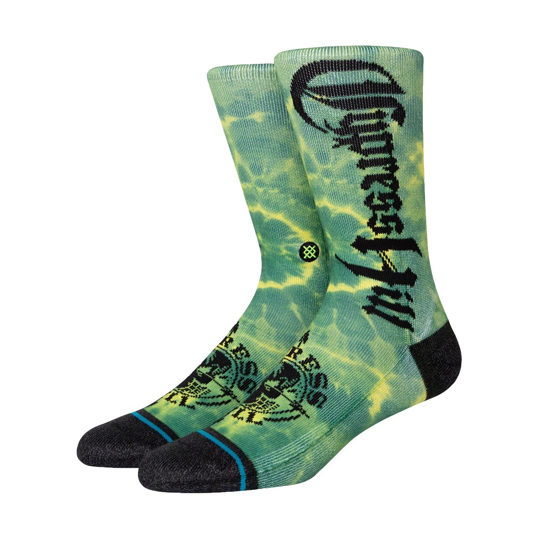 Носки Stance x Cypress Hill Insane In the Brain Classic Crew Socks зеленые 4590₽