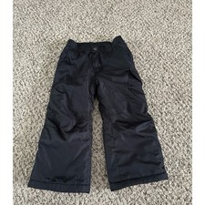 Faded Glory Boys Black Snow Pants Size Small 4-5