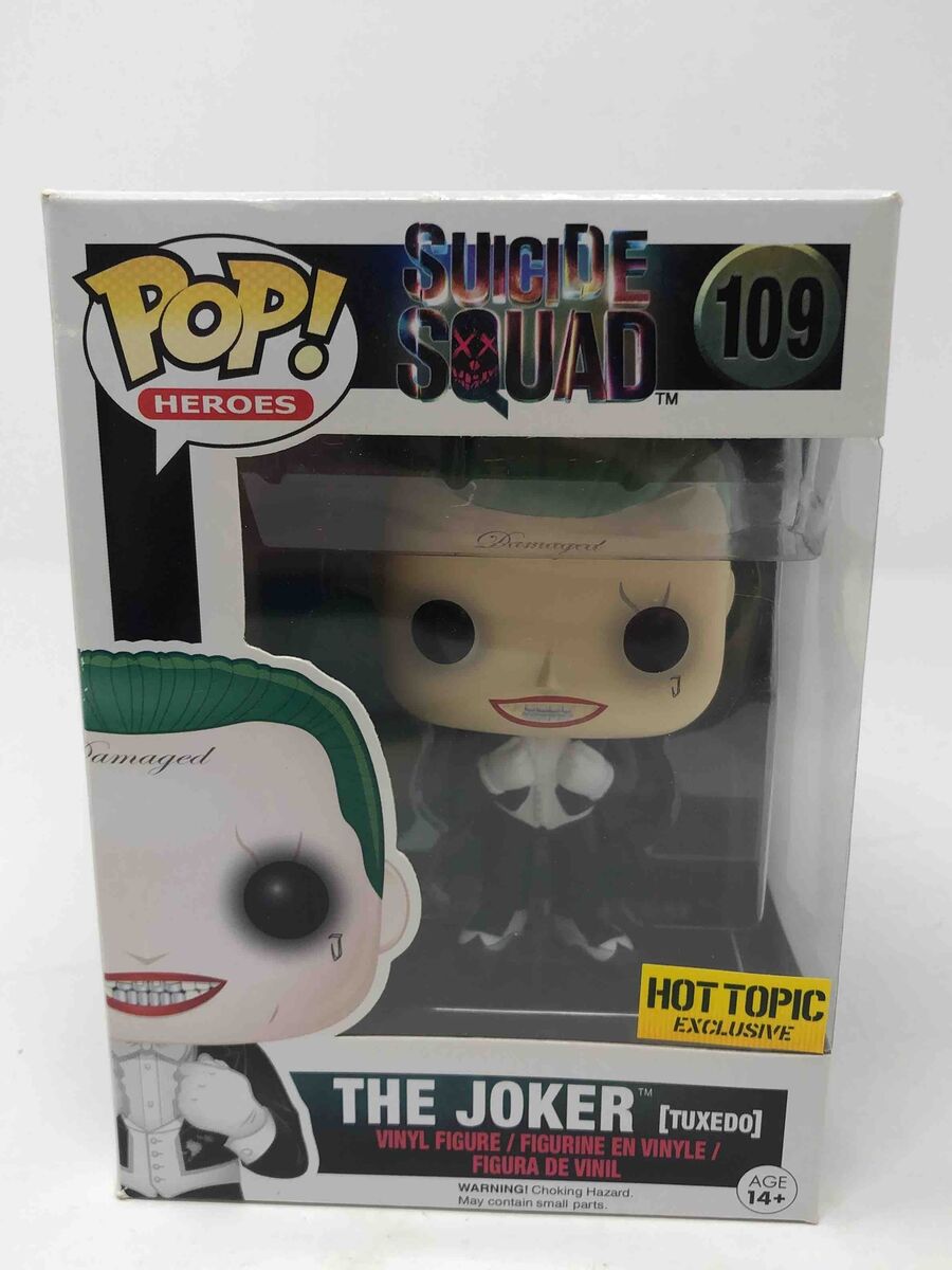 Funko Pop! Suicide Squad #109 The Joker (Tuxedo) Exclusive