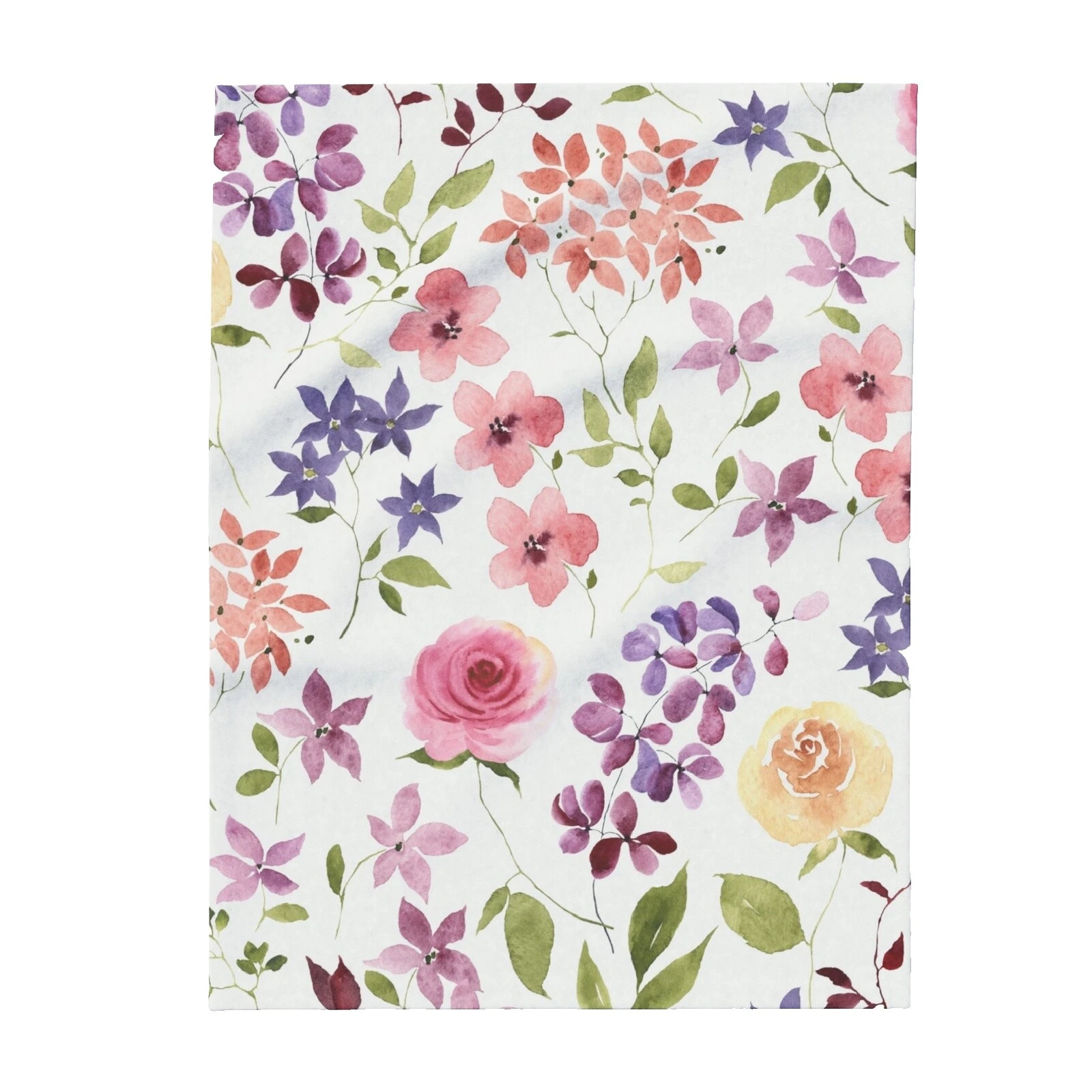 Floral Afghans & Throw Blankets