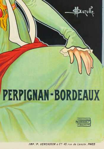 Affiche Belle Epoque - Auzolle - Banyuls Trilles Quinquina - Aperitif - 1910 - Photo 6/6