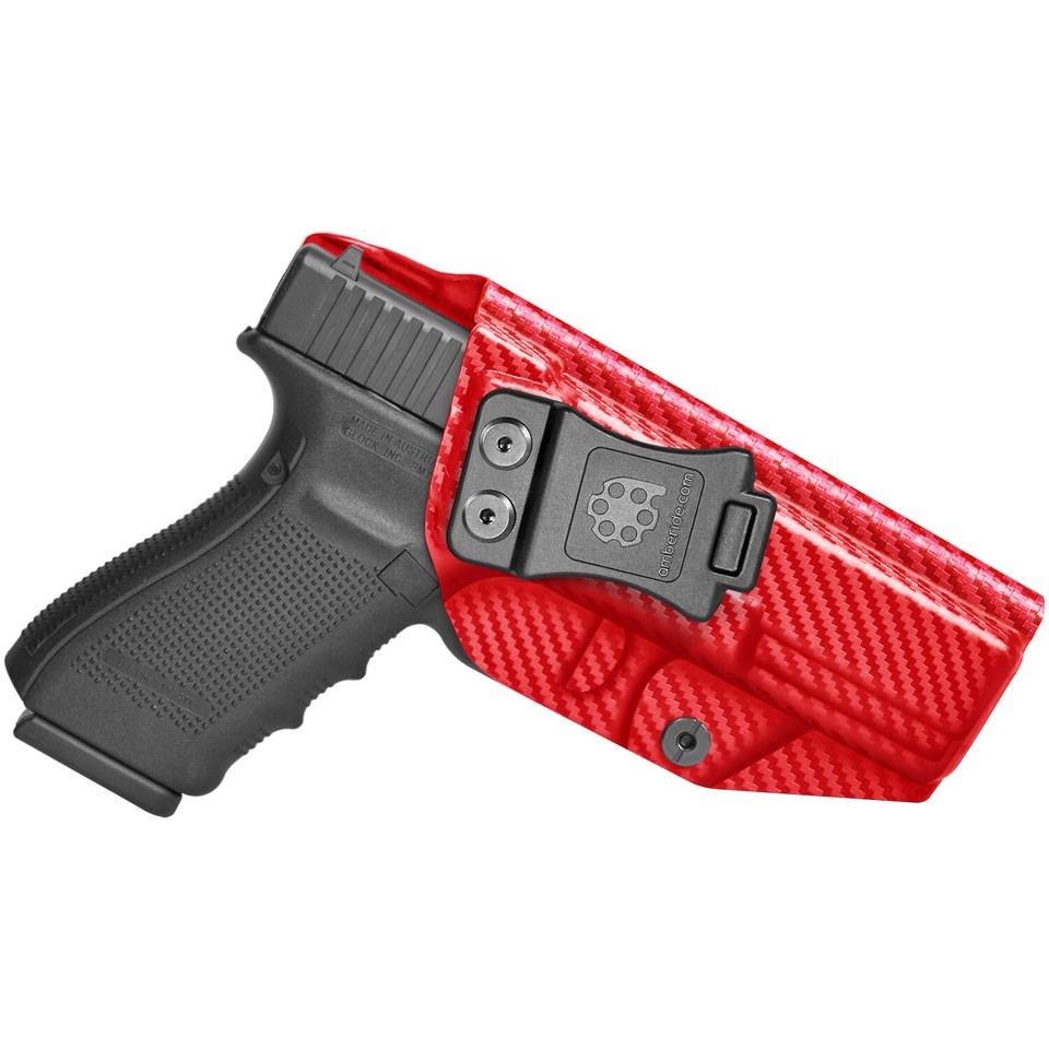 Amberide IWB/OWB KYDEX Holster Fit: Glock 20/Glock 21 (Gen 3-4) & Glock