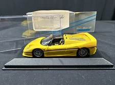 Minichamps 1/43 Scale 1995 Ferrari F50 Spider Yellow Color  Diecast Car