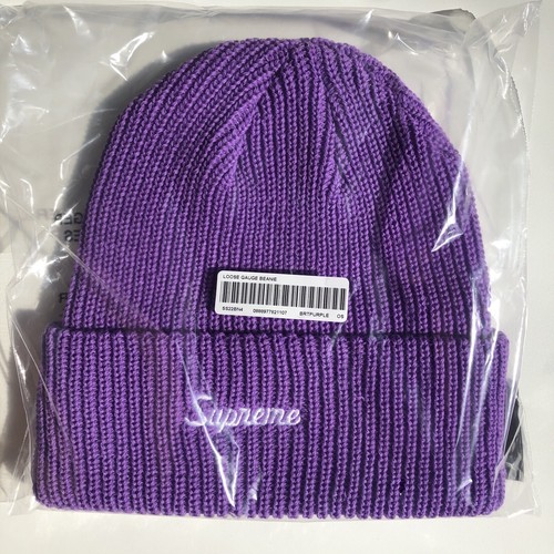 SS22 Supreme Loose Gauge Beanie BRIGHT 