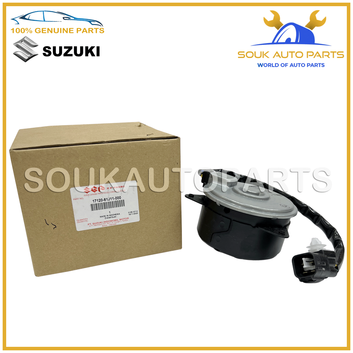 17120-61J11 Genuine Suzuki MOTOR ASSY, FAN 1712061J11 | eBay
