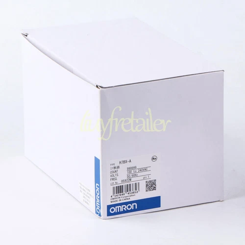 One NEW OMRON Counter H7BX-A H7BXA 100-240VAC