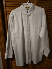 Roundtree  Yorke Gold Label Tuxedo Shirt Mens 16 1/2 /33White Non Iron
