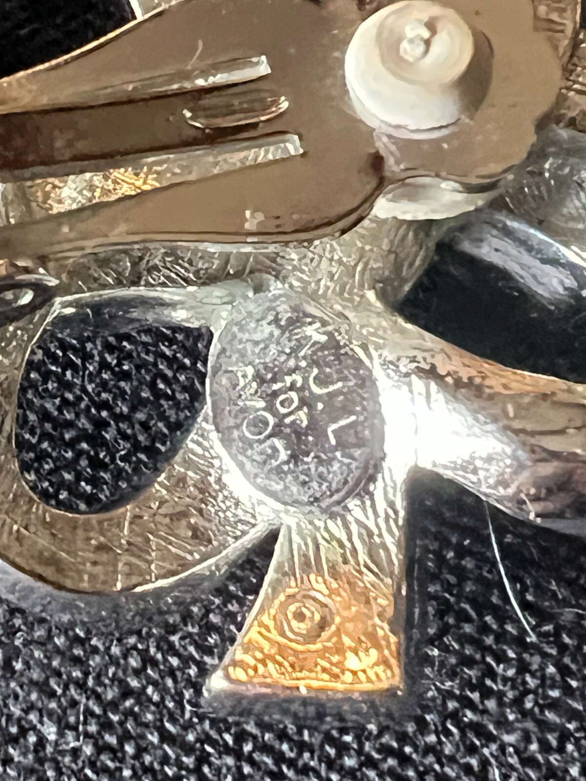 KJL Kenneth Jay Lane For Avon Earrings Bow Excell… - image 3