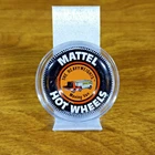 Hot Wheels Vintage Redline The Heavyweights Moving Van Metal Button Pin HK 1968