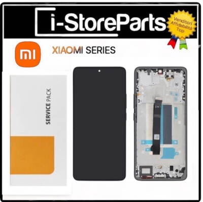 Lcd-Display Frame Schwarz Original Service Xiaomi Note 13 Pro+ Plus 5G