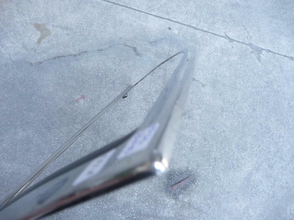 1998-2006 Bentley Arnage Front Left Door Upper Brightware Molding PP56769PA OE