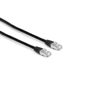 Hosa CAT-610BK Cat 6 LAN PC Ethernet Computer Cable 500MHz RJ-45 8P8C 10ft