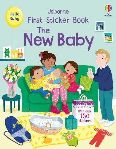 First Sticker Book The New Baby by Jessica Greenwell Paperback