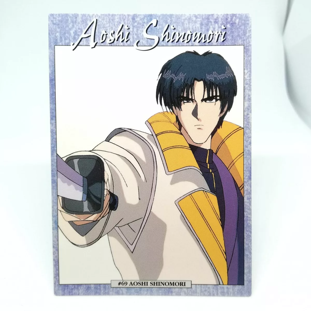 69 Shinomori Aoshi Rurouni Kenshin Samurai X Card DASS Masters Anime MAGAZIN