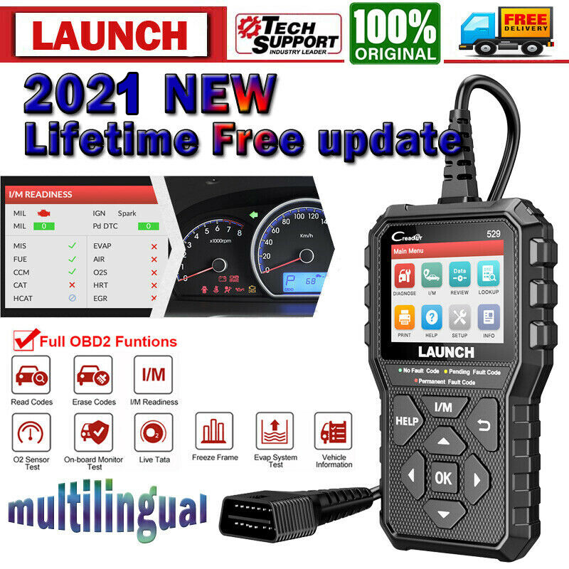 2023NEW! LAUNCH OBD2 Scanner Code Reader Scan Tool Car Diagnostic