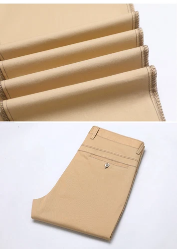 Chino Slim Fit Mens Straight Leg Casual Stretch Dress Skinny Pants Size 30-40 - Picture 18 of 25