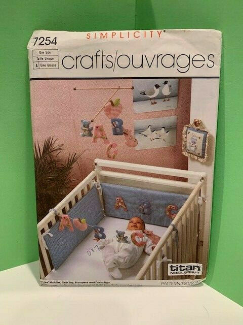 crib bumper pattern simplicity