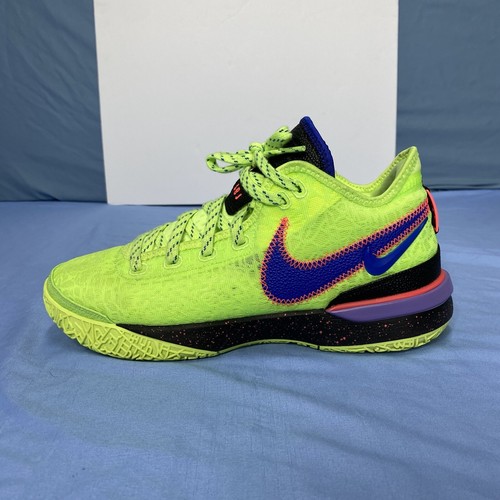 Nike Zoom Lebron NXXT Gen Ghost Green Basketball Shoes Men Size 8.5 - Foto 7 di 13
