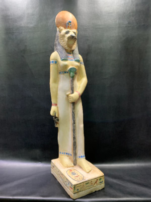 Large Egyptian SEKHMET Goddess - Manifest piece made in Egypt