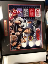 TNT We Know Drama - Diet Coke Moviefest Framed Poster - Top Gun , Field Of Dream