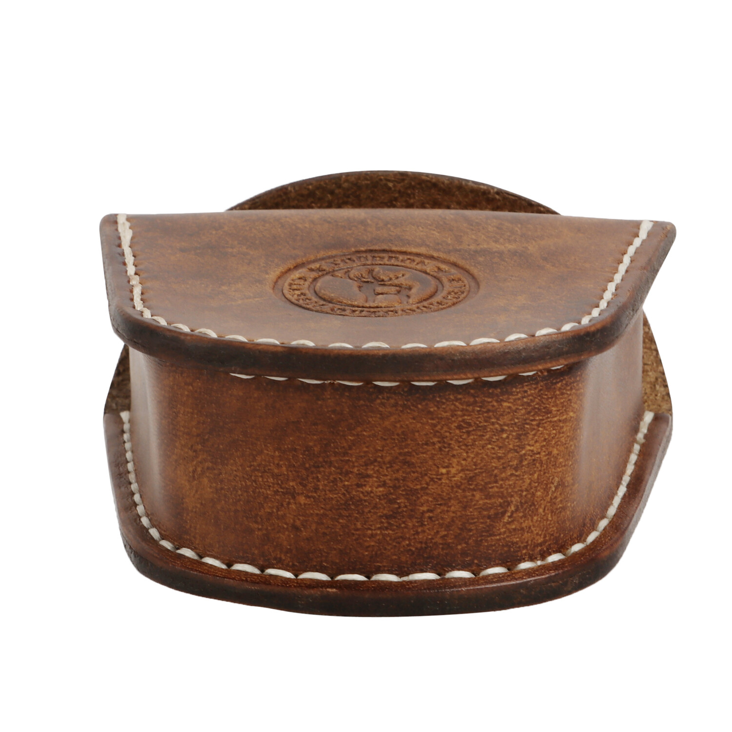 Tourbon Genuine Leather Hunting Shells Holder Ammo Carrying Case Belt Pouch USA