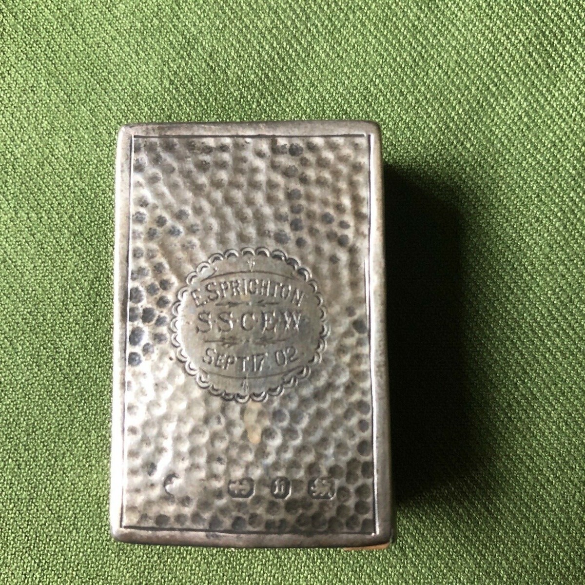 Antique Sterling Silver Match Box Holder from 1895 | eBay Antique Sterling Silver Match Box Holder from 1895 | eBay