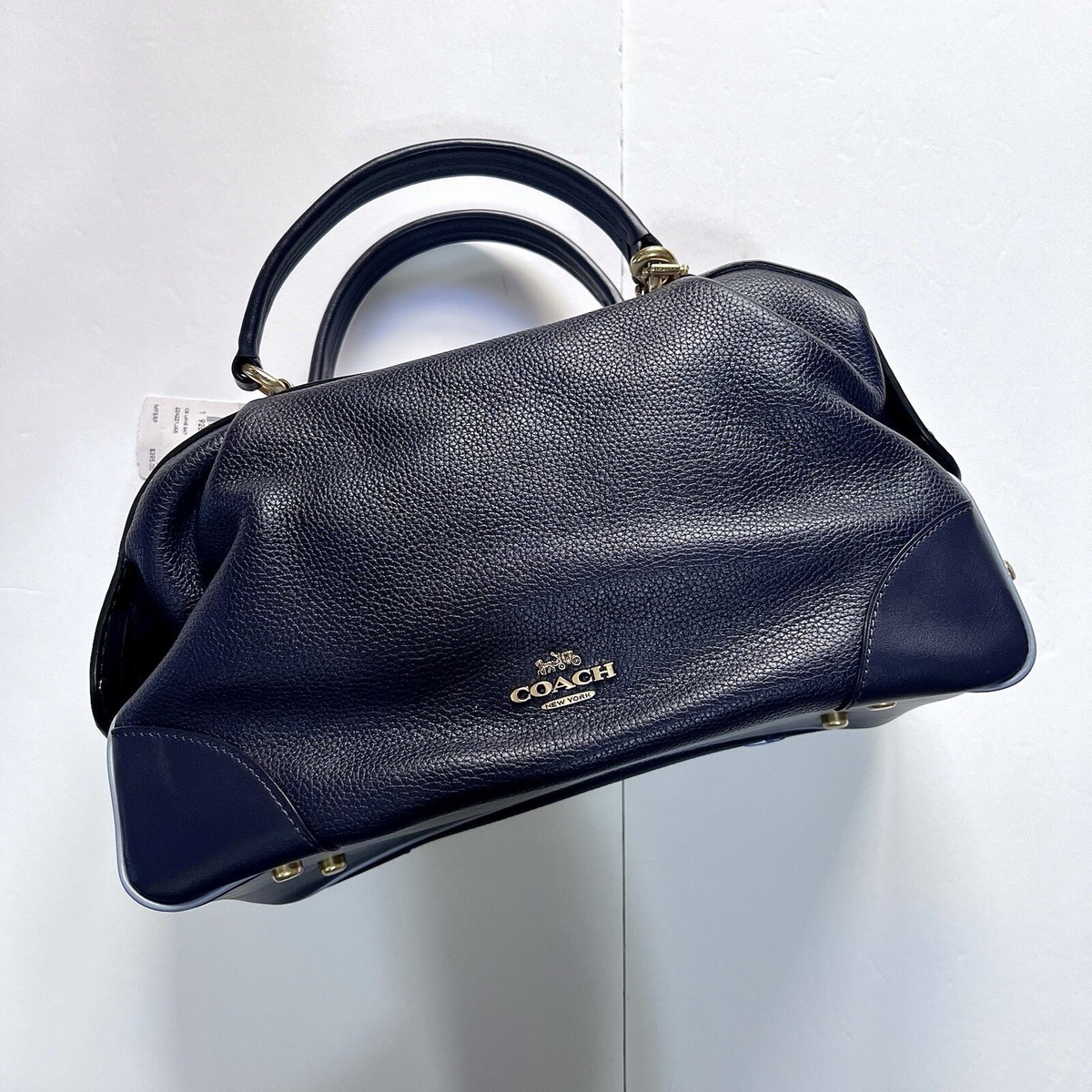 Coach NY Colorblock Mini Satchel bag