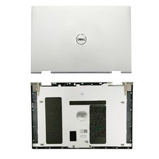 Sliver Back Cover For Dell Inspiron 13 7000 7300 7306 2-in-1 0J4KX5 Top Case Lid