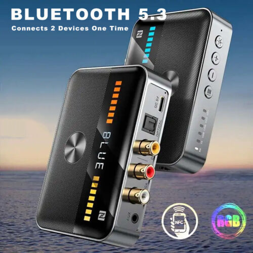USB NFC Bluetooth Receiver Transmitter Digital To Analog 3.5mm RCA Audio Adapter - Bild 3 von 16